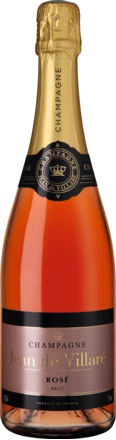 Champagne Jean De Villaré Rosé Brut, Champagne AC