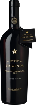 Leggenda Vigne Vecchie Gold Primitivo Primitivo Di Manduria DOC Vigneti Del Salento