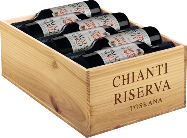 Palazzo Martessi Chianti Riserva Chianti Riserva DOCG, Trälåda Med 12 Flaskor 1 Palazzo Martessi Chianti Riserva Chianti Riserva DOCG, Trälåda Med 12 Flaskor