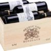 Château Les Trieux Médoc AOP, Trälåda Med 6 Flaskor