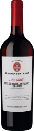 Héritage 1886 Les Aspres Côtes Du Roussillon Villages AOP Gérard Bertrand