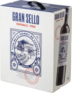 Gran Sello Tempranillo Syrah Vino De La Tierra De Castilla Y León Bodegas Gran Sello