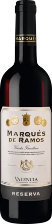 Marqués De Ramos Reserva Vinedos Familiares Valencia DO
