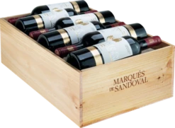 Marqués De Sandoval Reserva Superior Calatayud DO, Trälåda Med 12 Flaskor