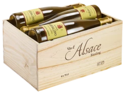François Kremer Vieilles Vignes Riesling Alsace AOP, Trälåda Med 6 Flaskor